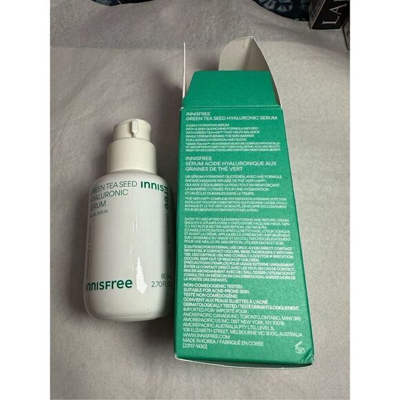innisfree Green Tea Seed Hyaluronic Serum 80ml - Picture 2 of 5